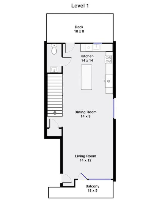 Stunning Duplex Condo #1 - Downtown River North Чикаго Экстерьер фото